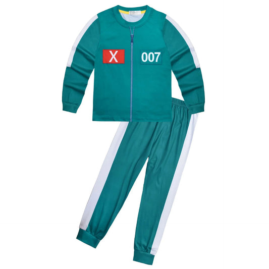 Player 007 Park Yong-sik Costume Squid Game Season 2 Kids