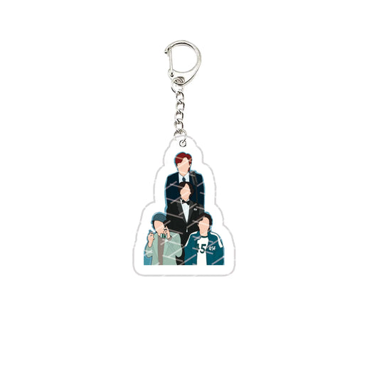 Squid Game Players & VIPs Keychain