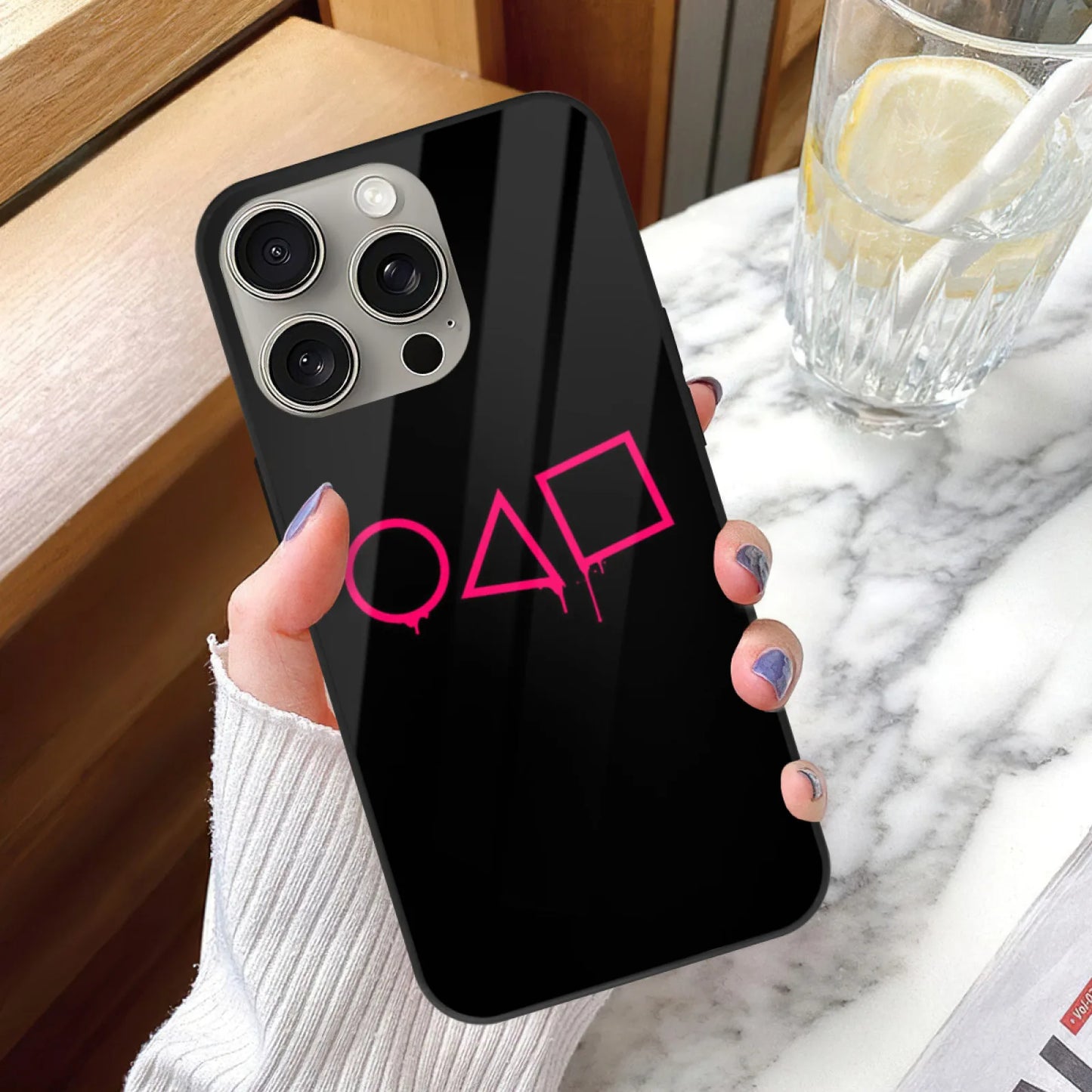 Squid Game iPhone Case Black