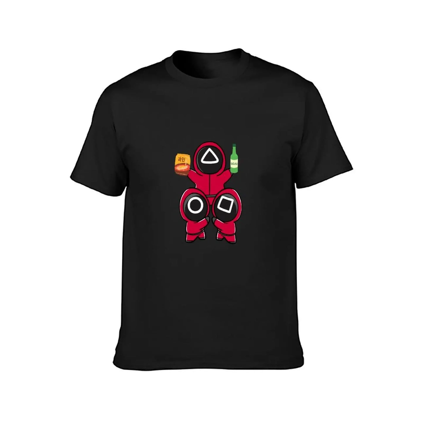 Squid Game Guards Fun T-Shirt – Red