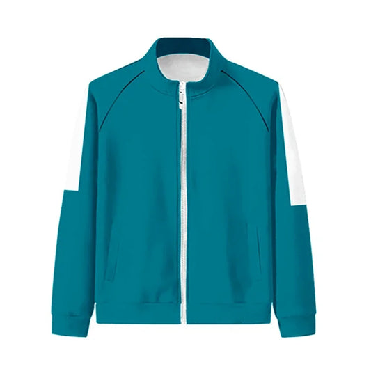 Teal Squid Game Costume Jacket