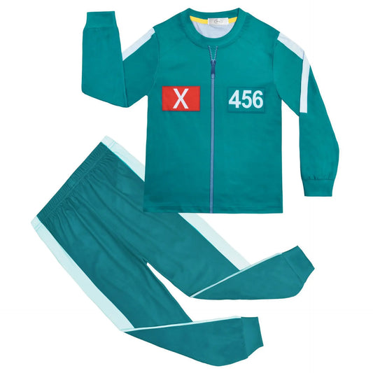 Player 456 Seong Gi-hun Costume Squid Game Season 2 Kids