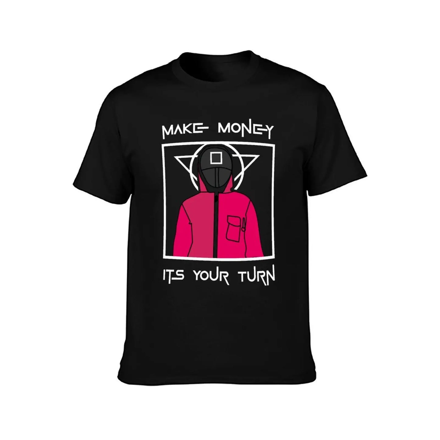 "Make Money, It's Your Turn" Squid Game T-Shirt – Black