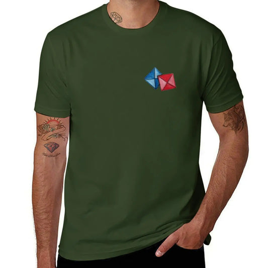 Army Green Squid Game T-Shirt - Red and Blue Envelopes