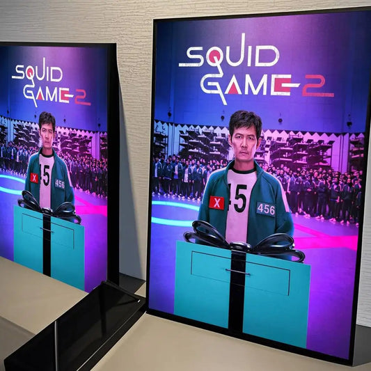 Squid Game Season 2 Poster – Player 456 in Game Arena