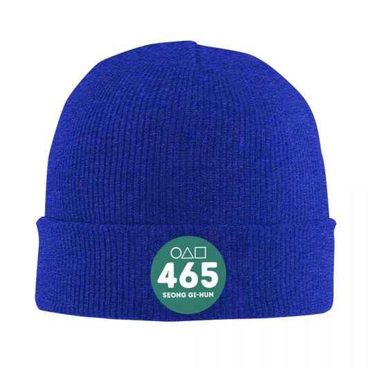 Player 456 Seong Gi-hun Beanie Squid Game Blue