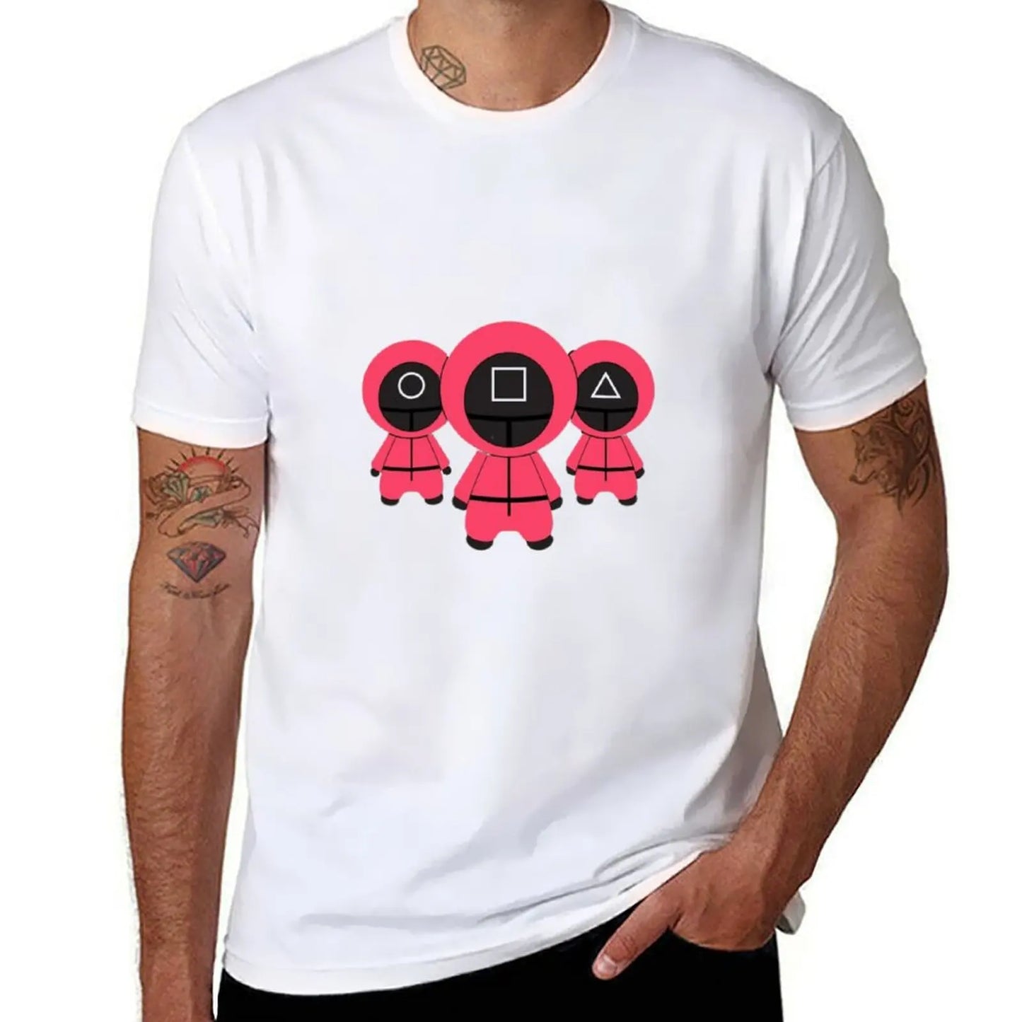 Squid Game Guard T-Shirt - White