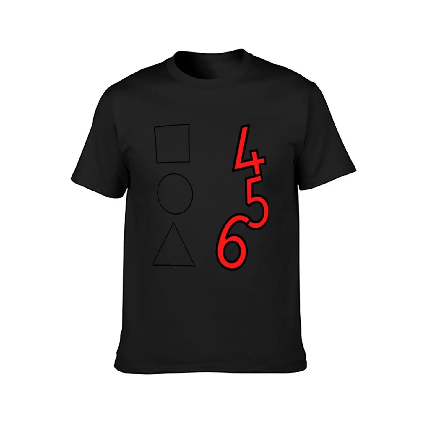 Player 456 Black T-Shirt – Squid Game