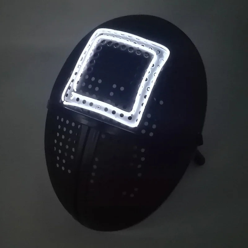 Squid Game Front Man LED Mask