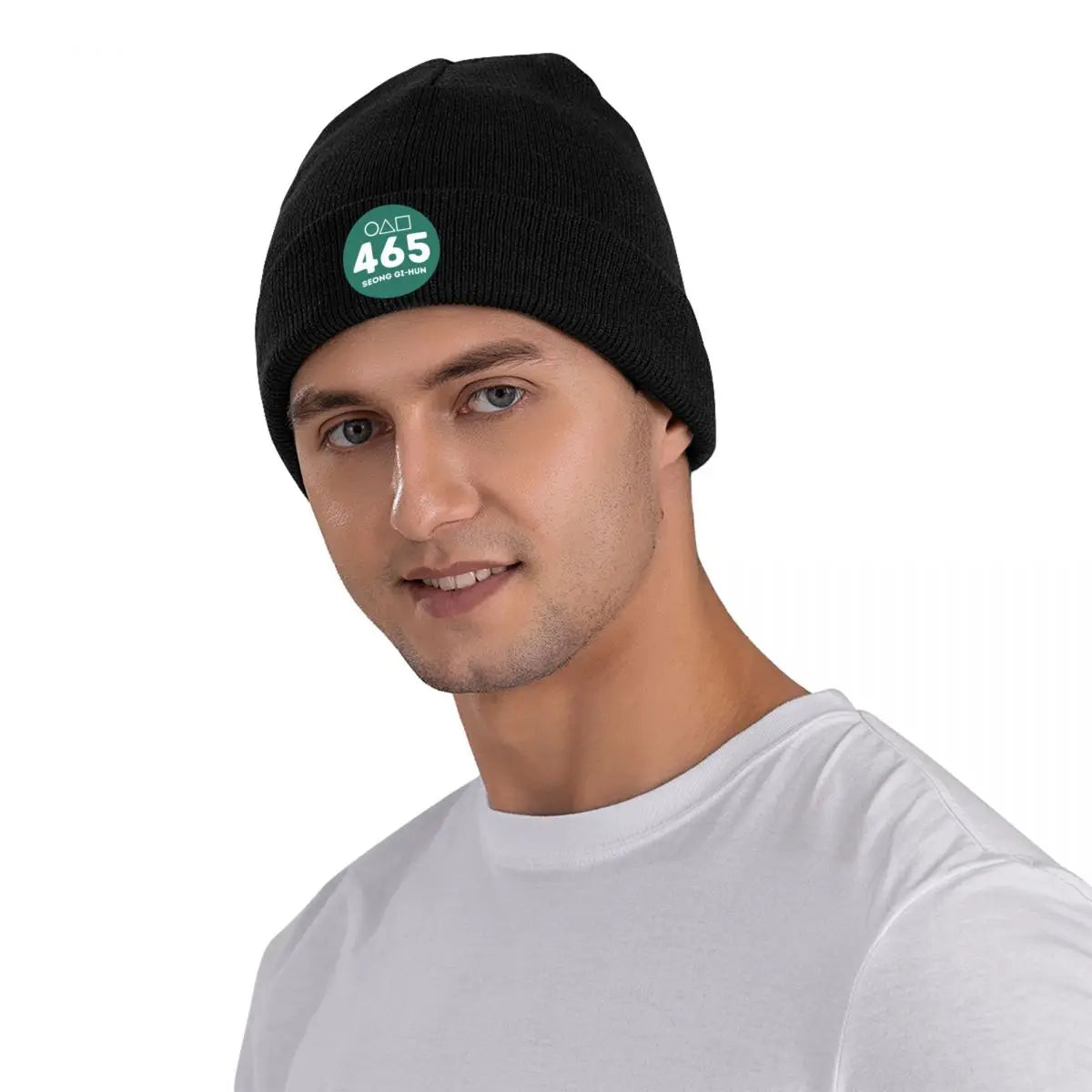 Player 456 Seong Gi-hun Beanie Squid Game Black