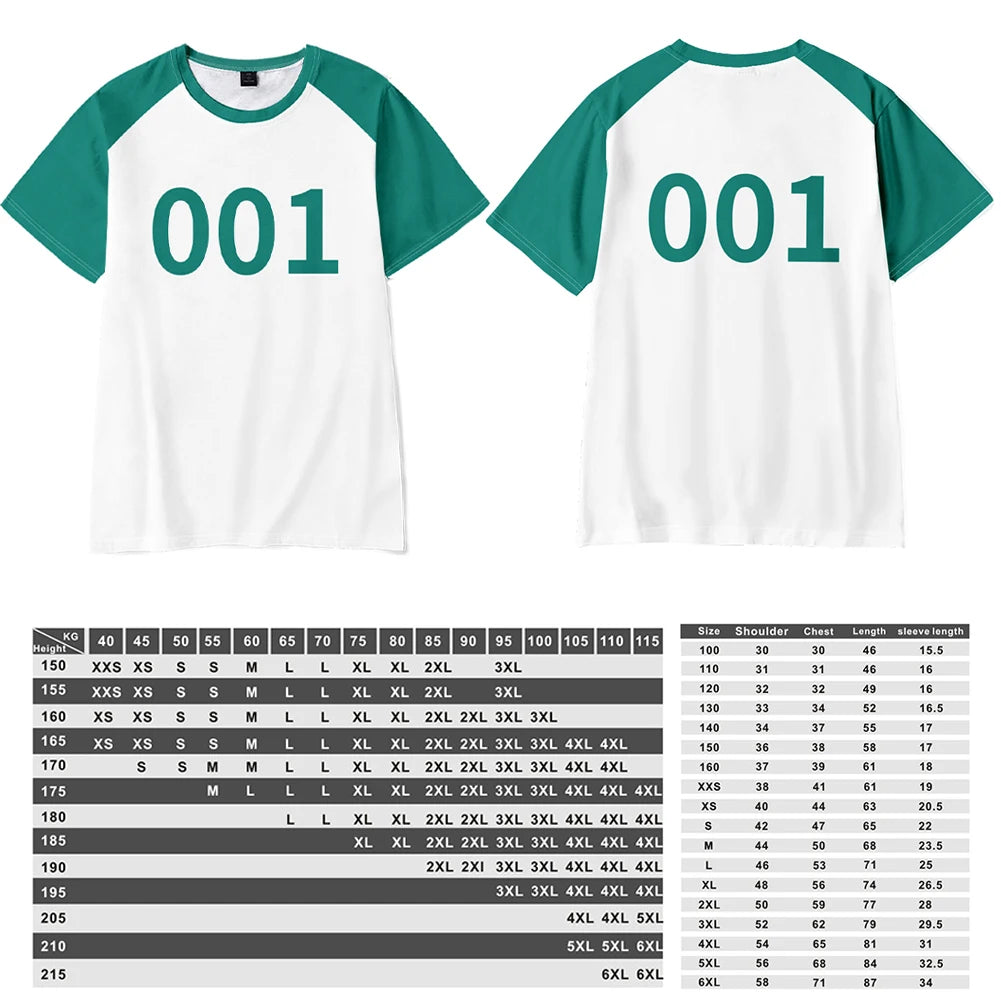 Squid Game T-Shirt – Player 222 Kim Jun-hee