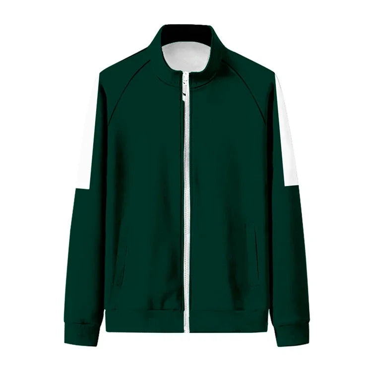 Dark Green Squid Game Jacket - Season 2 Player Edition