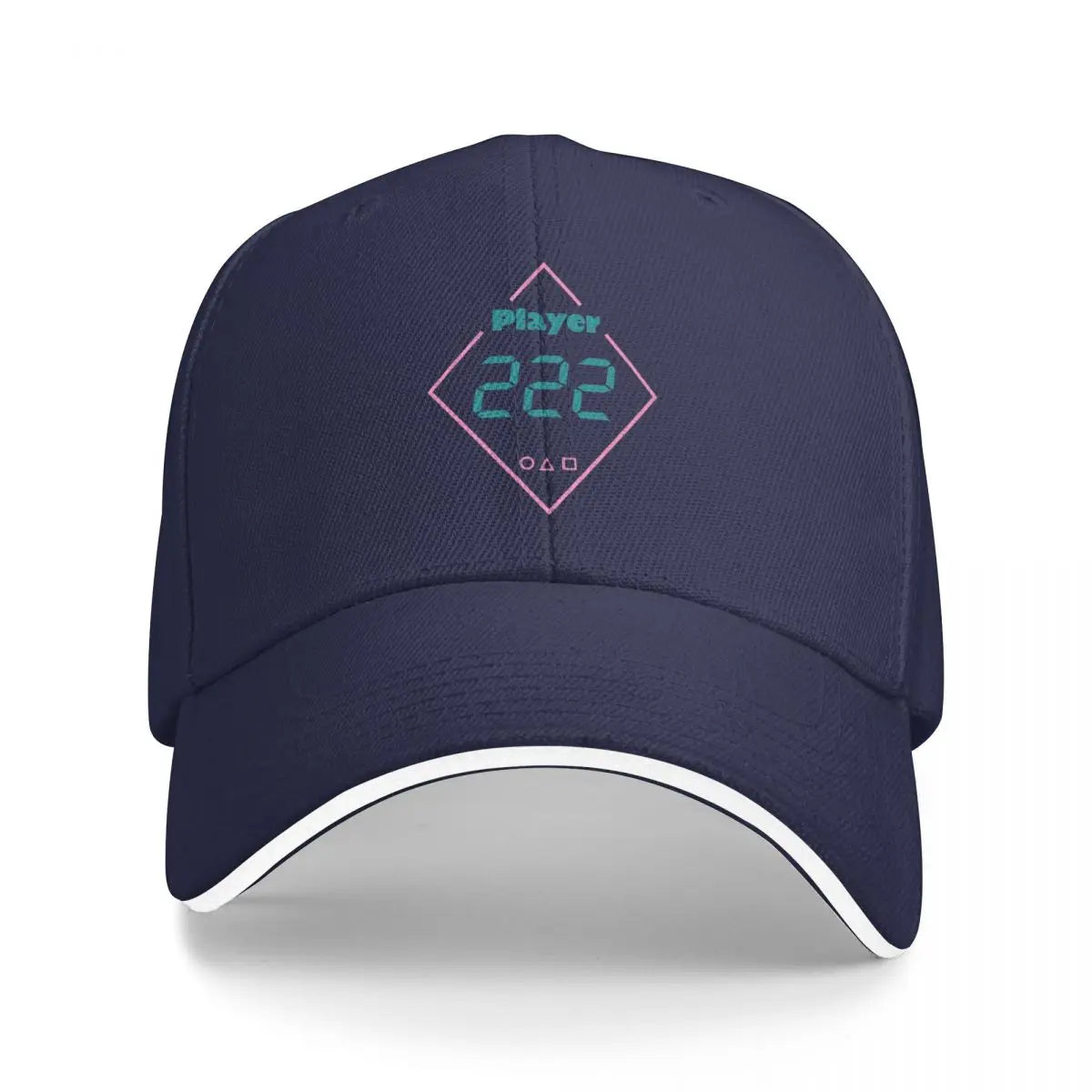 Player 222 Kim Jun-hee Cap Squid Game Navy Blue