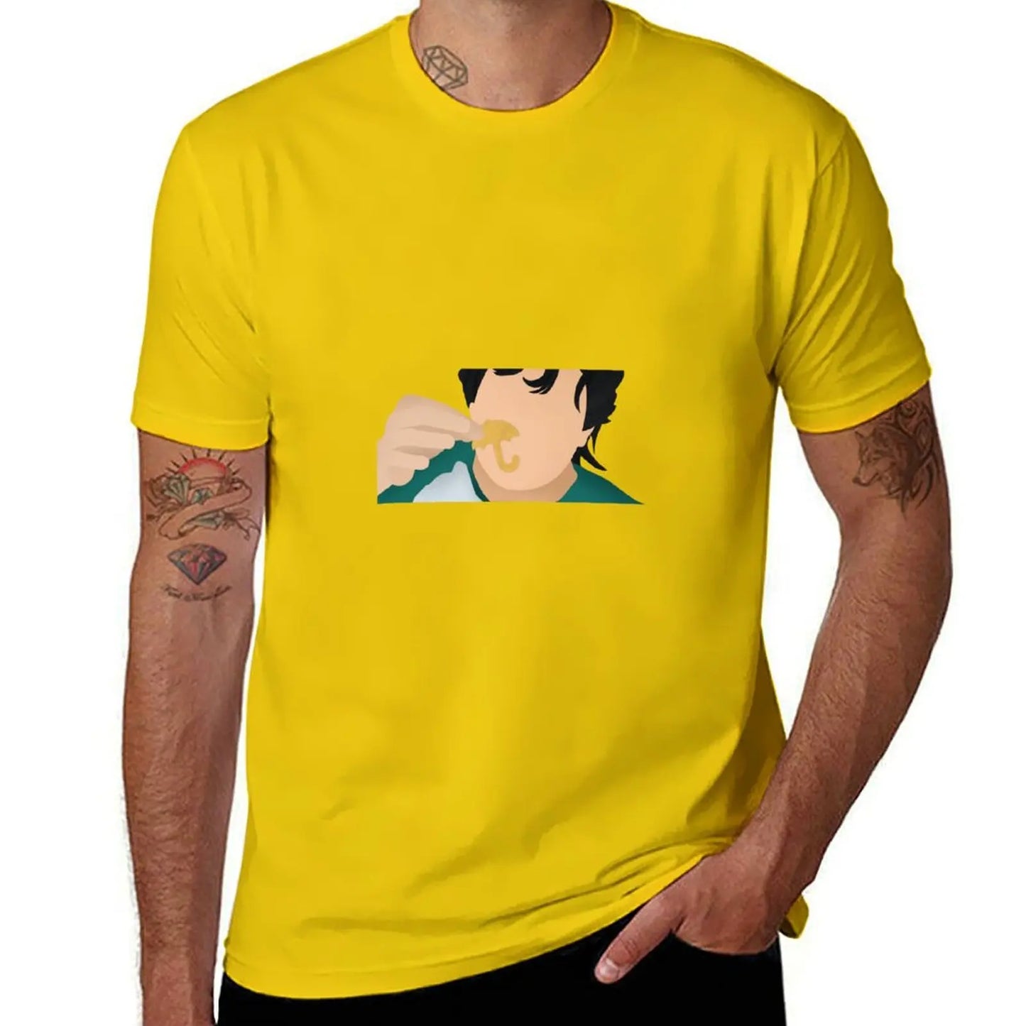 Yellow Squid Game Dalgona Candy T-Shirt