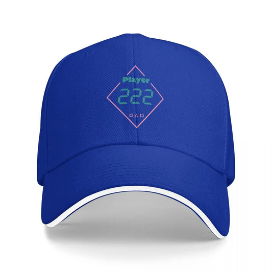 Player 222 Kim Jun-hee Cap Squid Game Blue