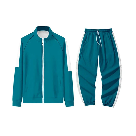 Teal Squid Game Jogging Suit - Season 1 Player Uniform