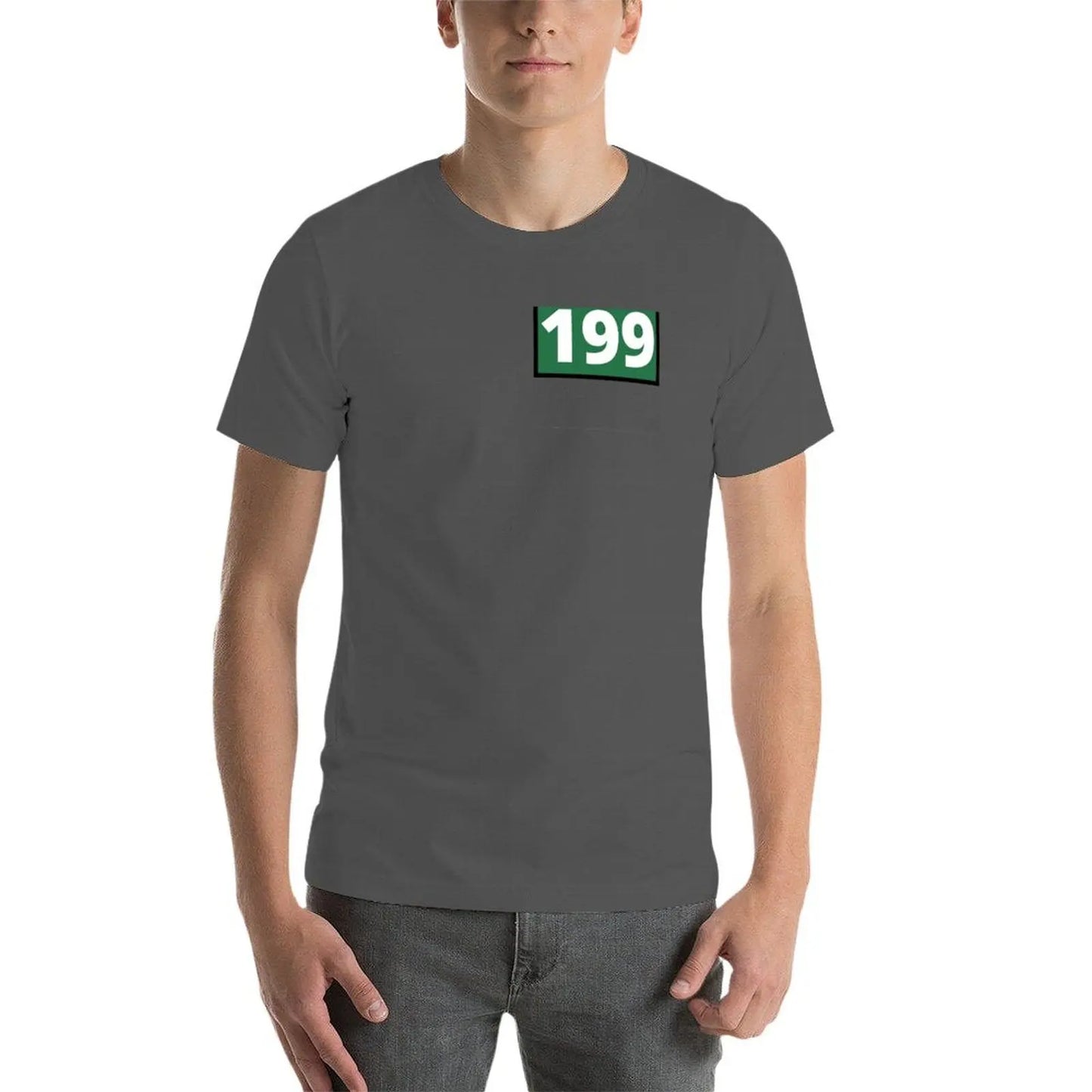 Squid Game T-Shirt - Player 199 - Ali Abdul - Black Edition