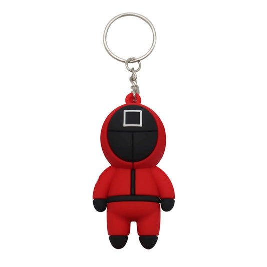 Squid Game Technical Staff Keychain - Square Symbol