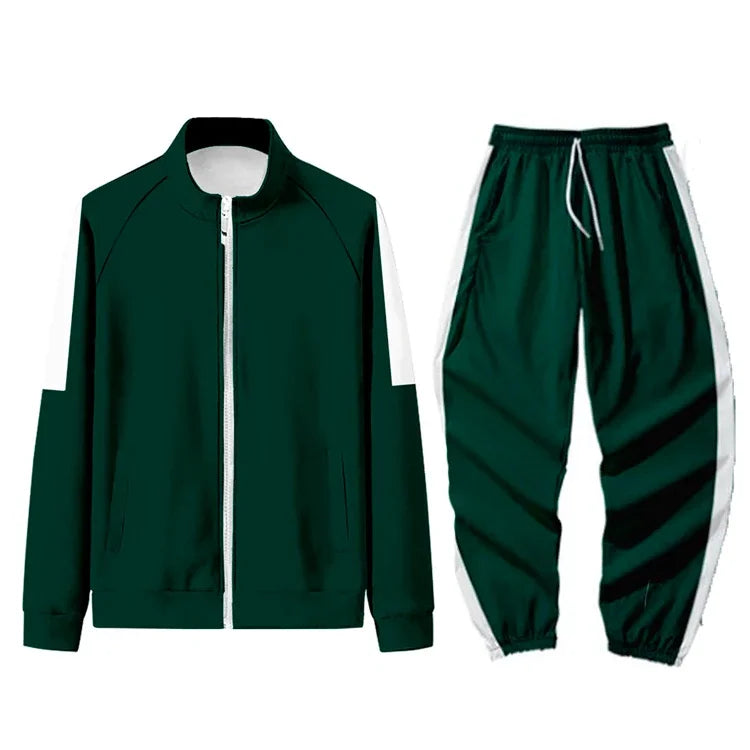 Dark Green Squid Game Jogging Suit - Season 2 Player Uniform