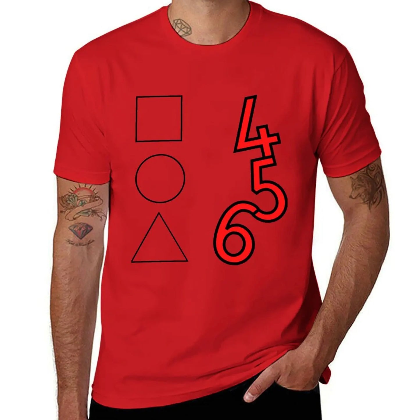 Player 456 Red T-Shirt – Squid Game